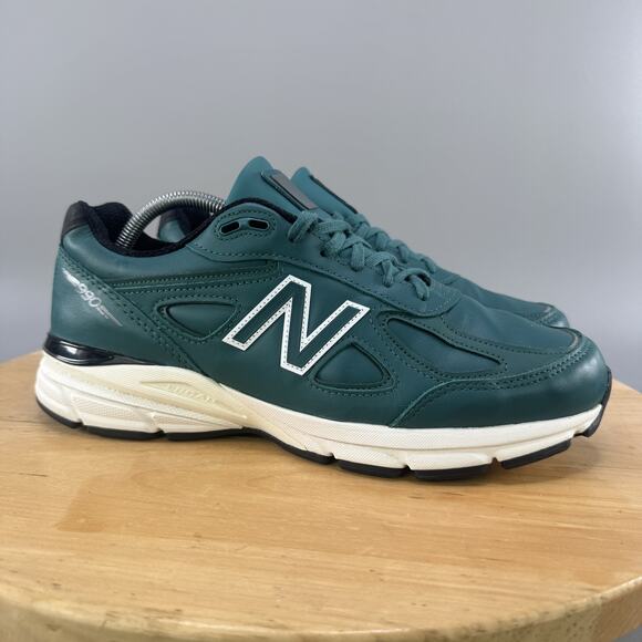 New Balance 990v4 Teddy Santis Mens Size Shoes Teal Leather